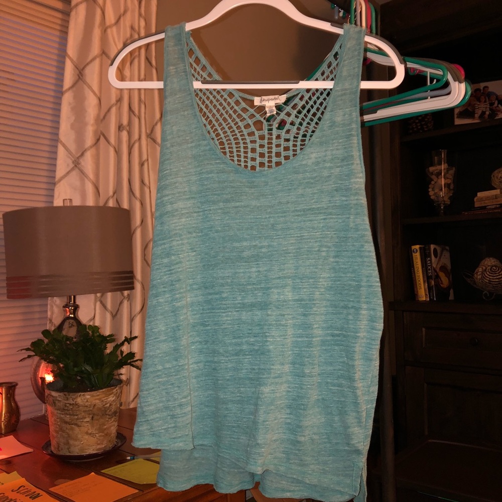 NEVER WORN blue tank top